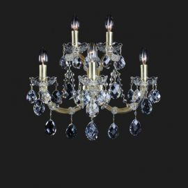 Aplice Cristal Bohemia - Aplica cu 5 brate Cristal Bohemia Maria Theresa