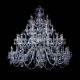 Lustre Cristal Bohemia - Candelabru XL cu 36 brate Cristal Bohemia