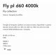 Plafoniere - Plafoniera LED moderna Fly pl d60 4000k negru
