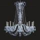Lustra 10 brate cristal Bohemia