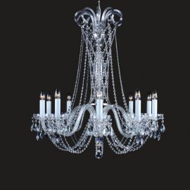 Lustra 10 brate cristal Bohemia