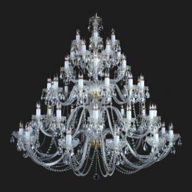 Lustre Cristal Bohemia - Lustra XL cu 54 brate, cristal Bohemia L11 006/54/1-A