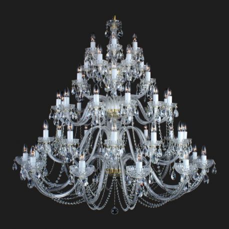 Lustre Cristal Bohemia - Lustra XL cu 54 brate, cristal Bohemia L11 006/54/1-A