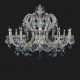 Lustre Cristal Bohemia - Lustra Maria Theresa cu 12 brate, cristal Bohemia