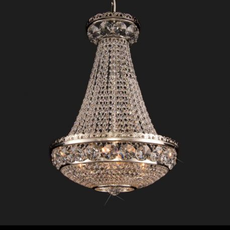 Lustre Cristal Bohemia - Lustra imperial cristal Bohemia, diametru 35cm