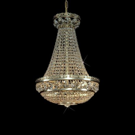 Lustre Cristal Bohemia - Lustra imperial cristal Bohemia, diametru 35cm