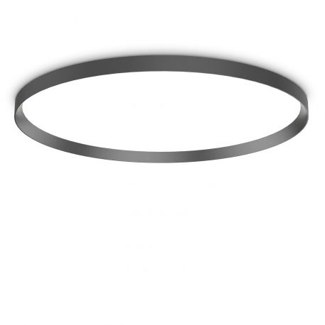 Plafoniere - Plafoniera LED XXL moderna Fly pl d90 4000k negru