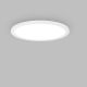 Plafoniere - Plafoniera LED moderna Fly slim pl d35 3000k alba