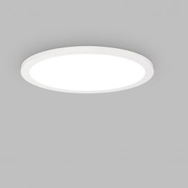 Plafoniere - Plafoniera LED moderna Fly slim pl d35 4000k alba