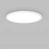 Plafoniera LED moderna Fly slim pl d45 3000k alba