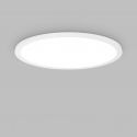 Plafoniera LED moderna Fly slim pl d45 4000k alba