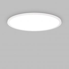 Plafoniere - Plafoniera LED moderna Fly slim pl d60 3000k alba