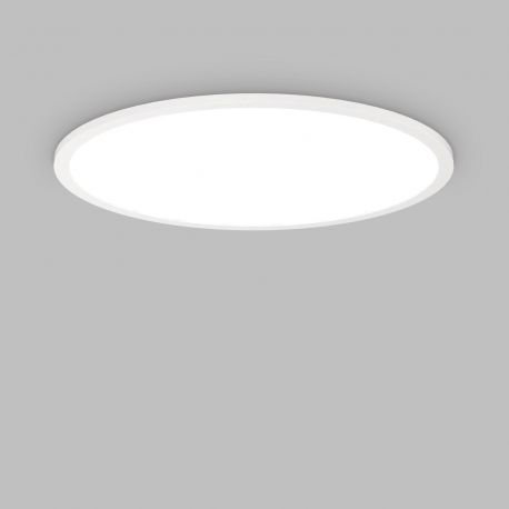 Plafoniere - Plafoniera LED moderna Fly slim pl d60 3000k alba