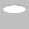 Plafoniera LED moderna Fly slim pl d60 3000k alba