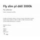 Plafoniere - Plafoniera LED moderna Fly slim pl d60 3000k alba
