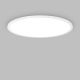 Plafoniere - Plafoniera LED moderna Fly slim pl d60 4000k alba