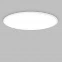 Plafoniera LED XXL moderna Fly slim pl d90 3000k alba