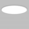 Plafoniera LED XXL moderna Fly slim pl d90 3000k alba