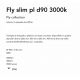 Plafoniere - Plafoniera LED XXL moderna Fly slim pl d90 3000k alba