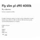 Plafoniere - Plafoniera LED XXL moderna Fly slim pl d90 4000k alba
