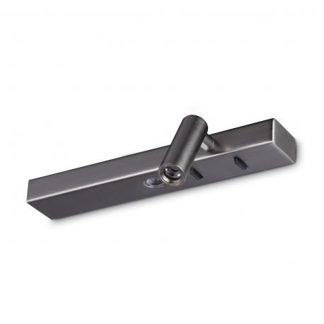Aplice cu Spot - Aplica LED stil minimalist Bonne nuit-2 ap nickel
