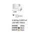 Plafoniere cu spoturi, Spoturi aplicate - Plafoniera, Spot aplicat tavan SPIKE LED PL1 alama