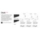 Pendule, Lustre suspendate - Lustra LED suspendata stil minimalist Desk accent sp2 alba