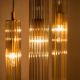 Pendule, Lustre suspendate - Lustra cu 3 pendule design modern ARIA alama periata