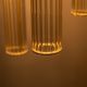 Pendule, Lustre suspendate - Lustra cu 3 pendule design modern ARIA alama periata
