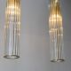 Pendule, Lustre suspendate - Lustra cu 4 pendule design modern ARIA alama periata