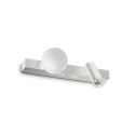 Aplica LED stil minimalist Ping pong ap alba