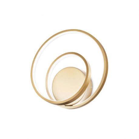 Aplice, corpuri de iluminat pentru pereti - Aplica LED design circular Oz ap on-off 4000k alama