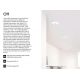 Iluminat pentru baie - Spot LED incastrabil cu protectie IP54 Off fi 15w 3000k negru