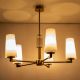 Candelabre, Lustre - Candelabru elegant cu 5 brate VINCENZA alama periata