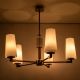 Candelabre, Lustre - Candelabru elegant cu 5 brate VINCENZA alama periata