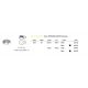 Iluminat pentru baie - Spot LED incastrabil cu protectie IP54 Off fi 28w 4000k alb