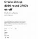 Pendule, Lustre suspendate - Lustra LED suspendata Oracle slim sp d050 round 2700k on-off BK