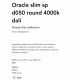 Pendule, Lustre suspendate - Lustra LED suspendata Oracle slim sp d050 round 4000k dali WH