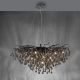 Candelabre, Lustre - Lustra suspendata design magnific ICICLE negru, 50x100cm
