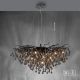 Candelabre, Lustre - Lustra suspendata design magnific ICICLE negru, 50x100cm