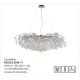 Candelabre, Lustre - Lustra suspendata design magnific RICICLE crom, 50x120cm