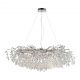 Candelabre, Lustre - Lustra suspendata design magnific RICICLE crom, 50x120cm