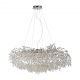 Candelabre, Lustre - Lustra suspendata design magnific RICICLE crom, 50x120cm