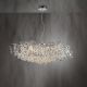 Candelabre, Lustre - Lustra suspendata design magnific RICICLE crom, 50x120cm