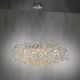 Candelabre, Lustre - Lustra suspendata design magnific RICICLE crom, 50x120cm