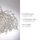 Candelabre, Lustre - Lustra suspendata design magnific RICICLE crom, 50x120cm