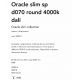 Pendule, Lustre suspendate - Lustra LED suspendata Oracle slim sp d070 round 4000k dali negru
