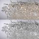Candelabre, Lustre - Lustra suspendata design magnific RICICLE crom, 70x150cm