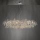 Candelabre, Lustre - Lustra suspendata design magnific RICICLE crom, 70x150cm