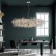 Candelabre, Lustre - Lustra suspendata design magnific RICICLE crom, 70x150cm